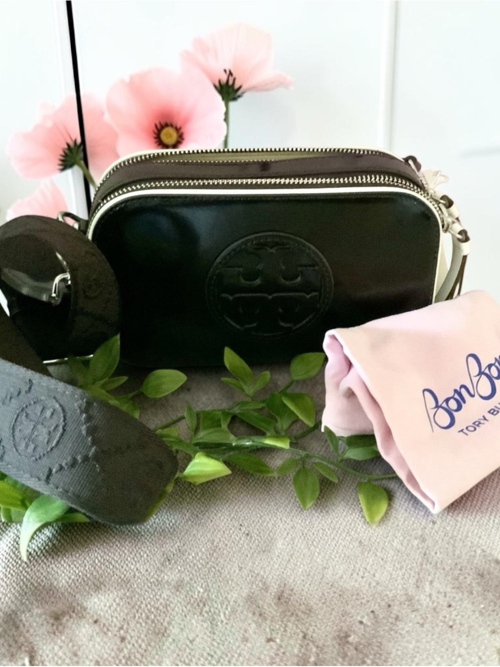 TORY BURCH X BONBON  LTD. EDITION CROSSBODY BAG COLA NWTR